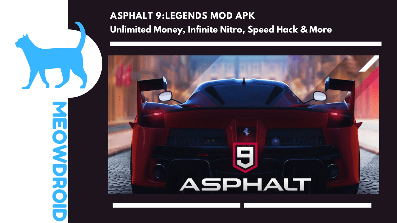 Asphalt 9 MOD APK V4.3.0h (dinheiro ilimitado, nitro infinito)